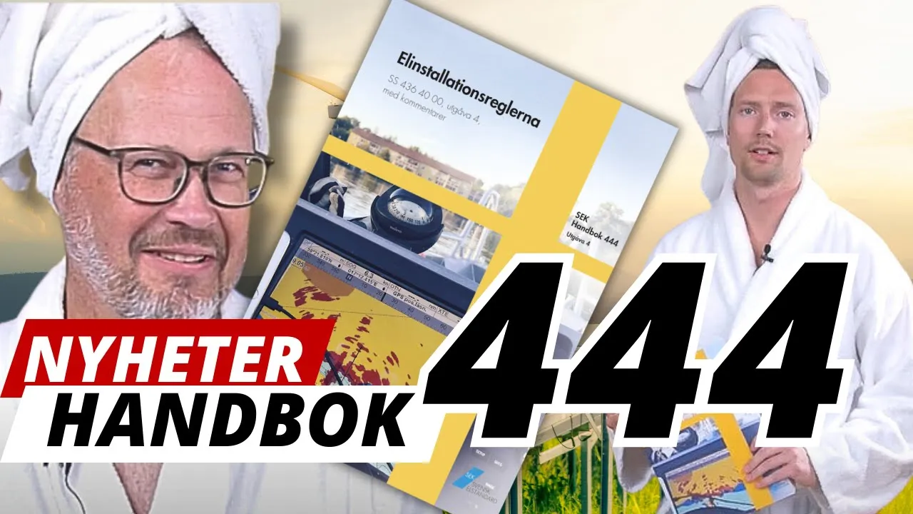 HB444 med SEK Svensk Elstandard