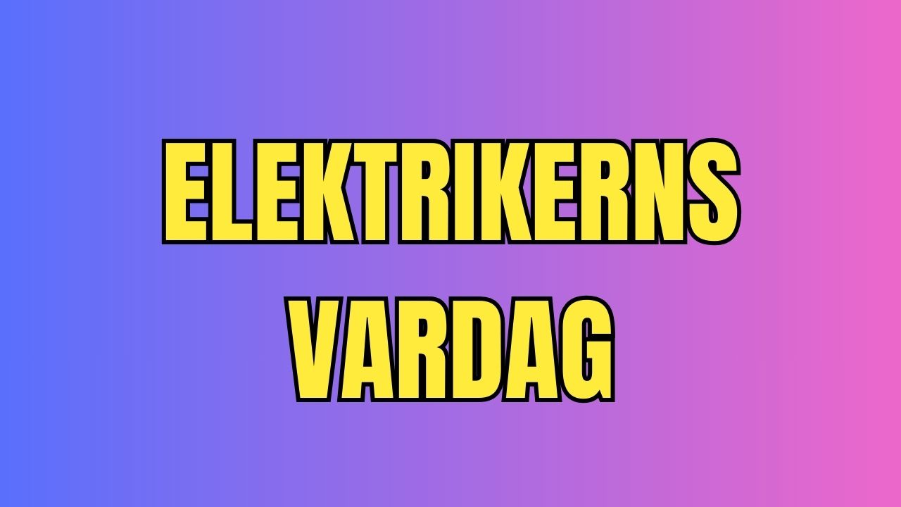 Elektrikerns vardag