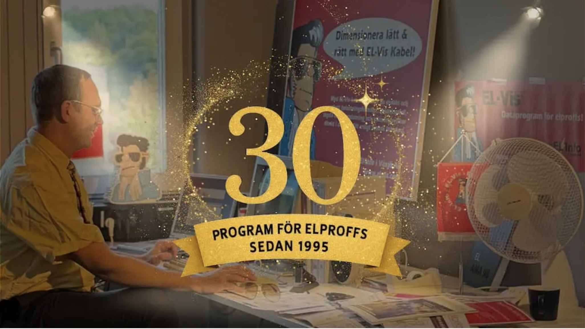 Digitala verktyg för elbranschen sedan 1995 – EL-VIS fyller 30 år