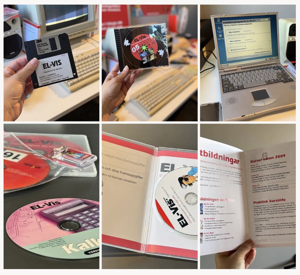 Tidslinje: från diskett och CD till molnet!