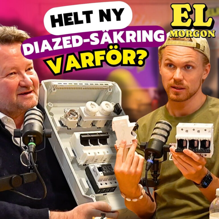 #52 ELMORGON – GÖÖÖKEN!! | Helt ny DIAZED-säkring, varför? | Elektriker moraltestas!