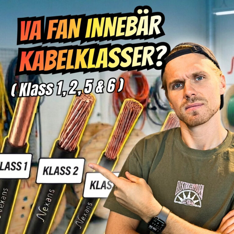 VA FAN INNEBÄR KABELKLASSER? | Vi reder ut!