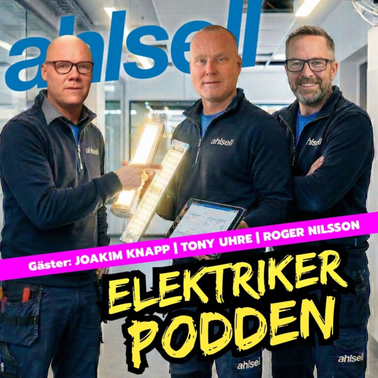Vad behöver vi elektriker veta om belysning idag? | Ahlsell-trio ger svaren!