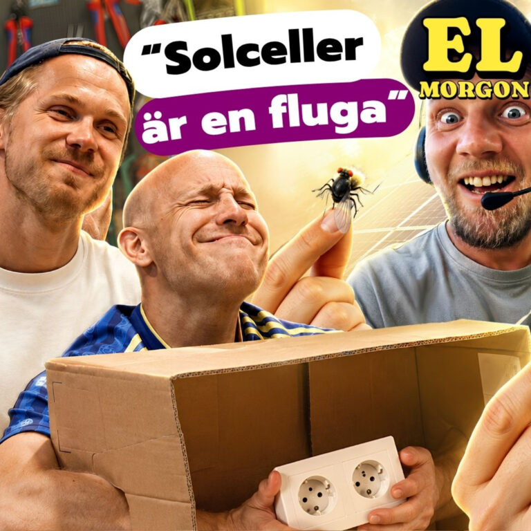 #63 ELMORGON – SVERIGE LEVER! | Kan Peter gissa rätt? | “Solceller är en fluga…”