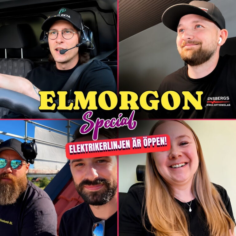 #62 ELMORGON SPECIAL – Elektrikerlinjen är öppen!