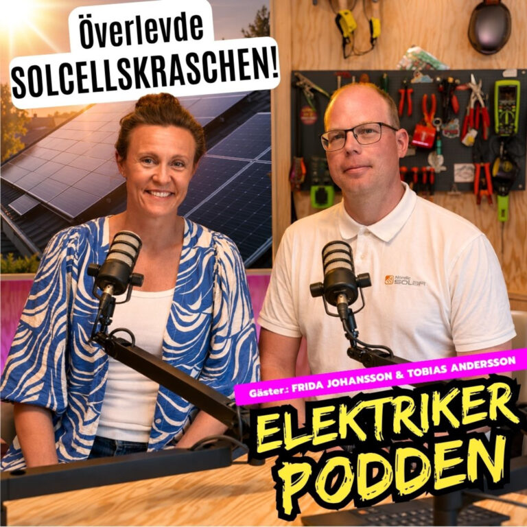 Elinstallatören som överlevde solcellskraschen | Nordic Solar gästar!