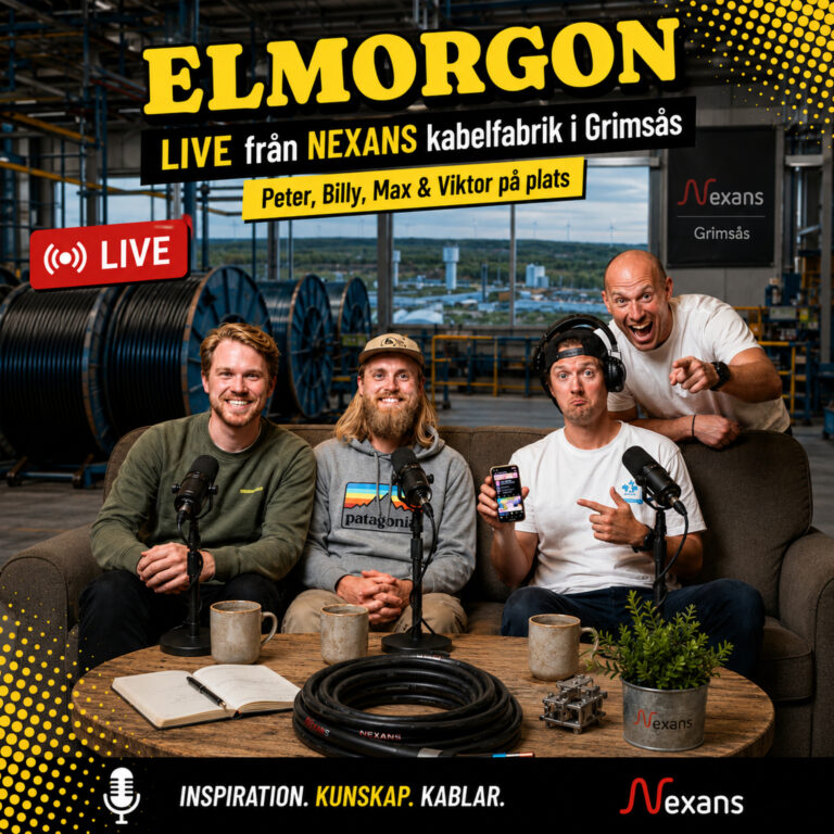 #60 ELMORGON – Direkt från Nexans fabriker i Grimsås!